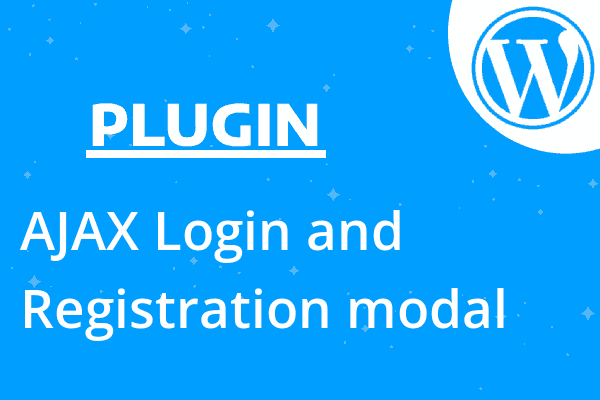 AJAX Login and Registration modal