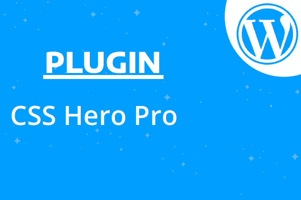 CSS Hero Pro