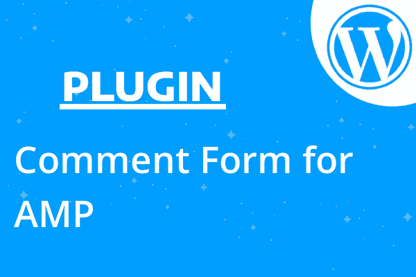 Comment Form for AMP