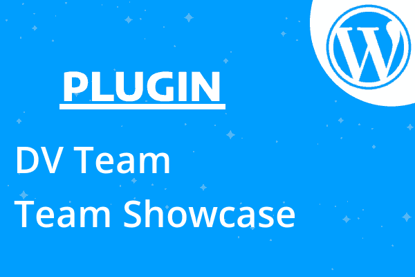DV Team – Team Showcase Plugin Fo