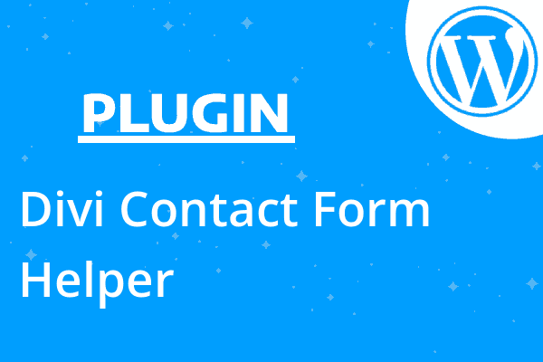 Divi Contact Form Helper