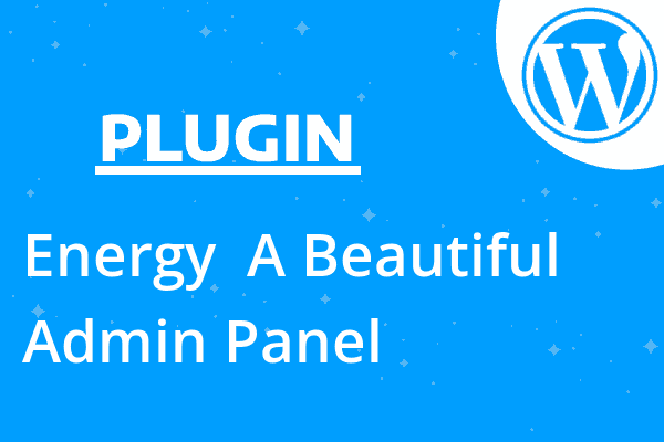Energy+ A Beautiful Admin Panel