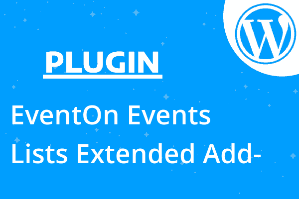 EventOn Events Lists Extended Add-