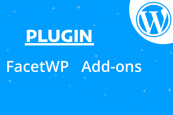 FacetWP + Add-ons
