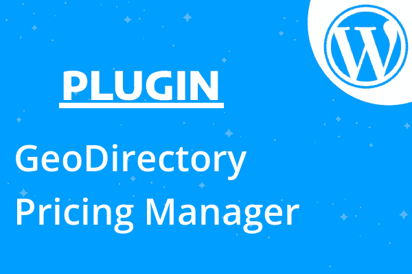 GeoDirectory Pricing Manager