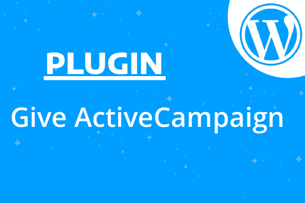 Give ActiveCampaign