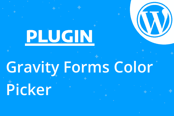 Gravity Forms Color Picker