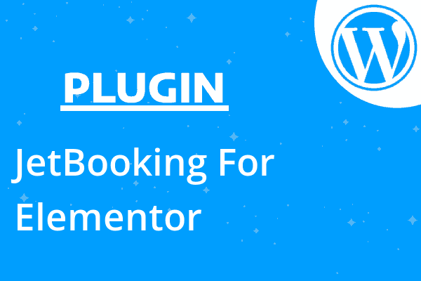 JetBooking For Elementor