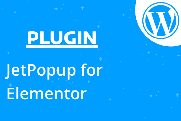 JetPopup for Elementor
