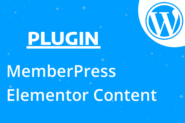 MemberPress Elementor Content Pro