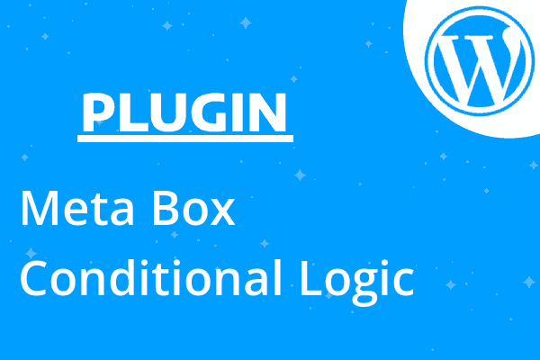 Meta Box Conditional Logic