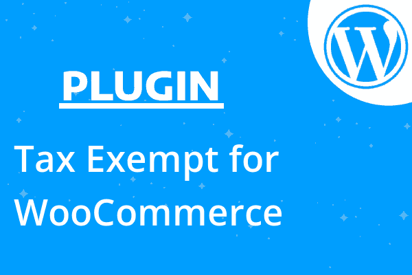 Tax Exempt for WooCommerce