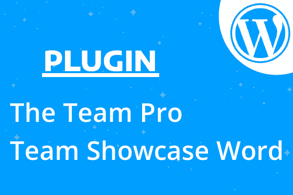 The Team Pro – Team Showcase Word