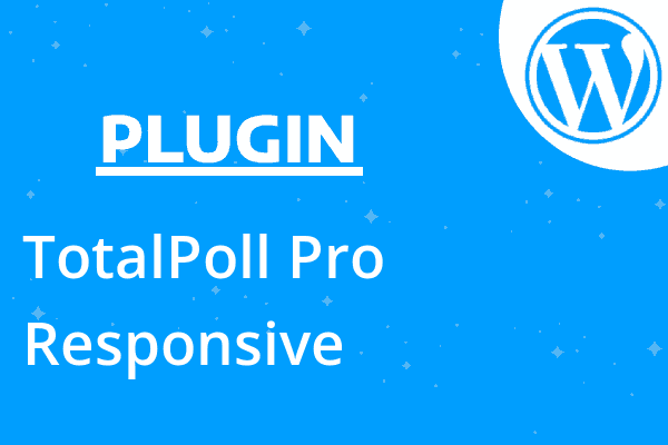 TotalPoll Pro Responsive WordPress