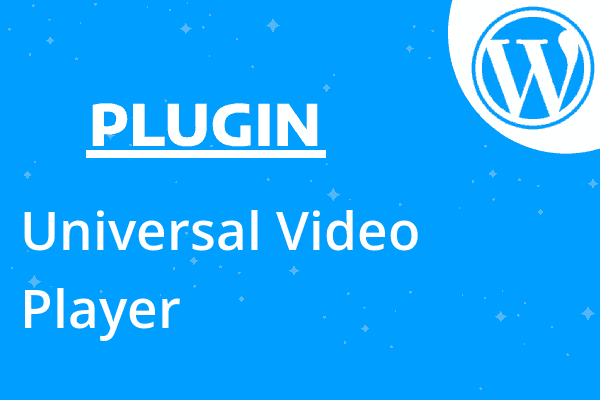 Universal Video Player – WordPres