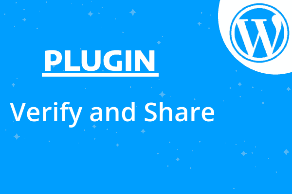 Verify and Share
