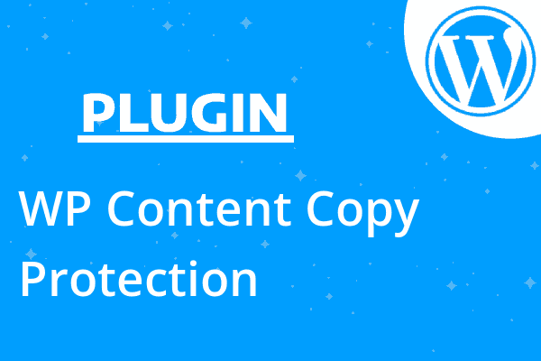 WP Content Copy Protection & No Ri