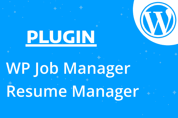 WP Job Manager Resume Manager