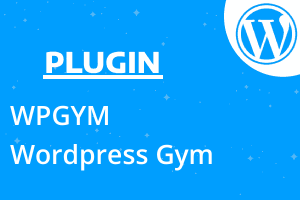 WPGYM - Wordpress Gym Management