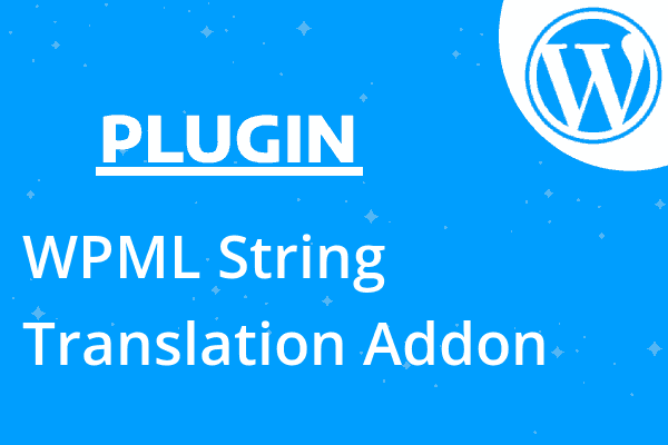 WPML String Translation Addon