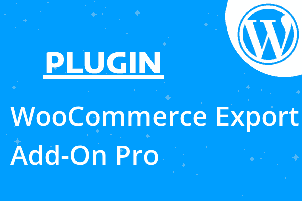 WooCommerce Export Add-On Pro