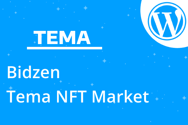 Bidzen - Tema NFT Market