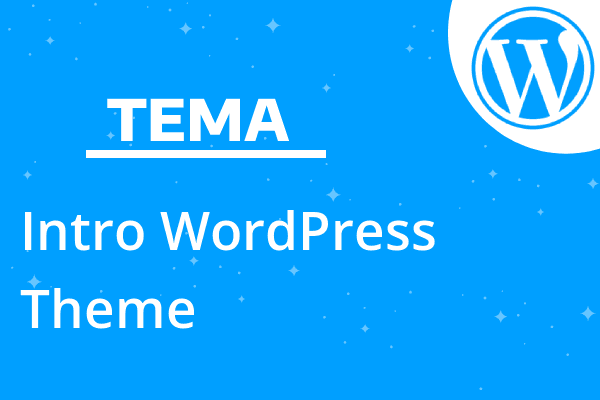 Intro WordPress Theme