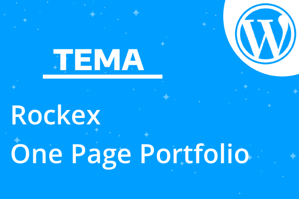 Rockex – One Page Portfolio WordPr
