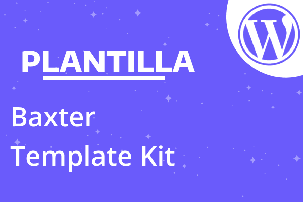 Baxter - Template Kit Elementor de