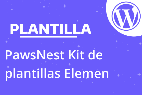 PawsNest Kit de plantillas Elemen